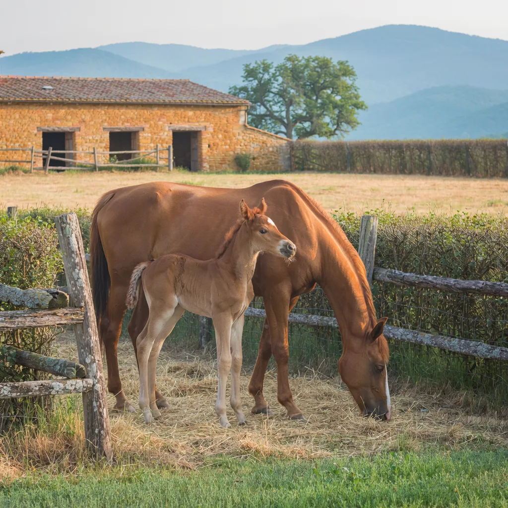 Élevage de chevaux, Les Écuries de Paola, Agnin